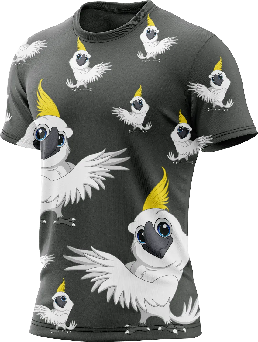 Cool Cockatoo Rash Shirt Short Sleeve