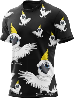Cool Cockatoo Rash Shirt Short Sleeve