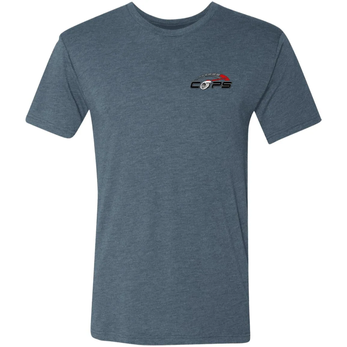 COPS Powered by Turbo 2-sided print NL6010 Men's Triblend T-Shirt