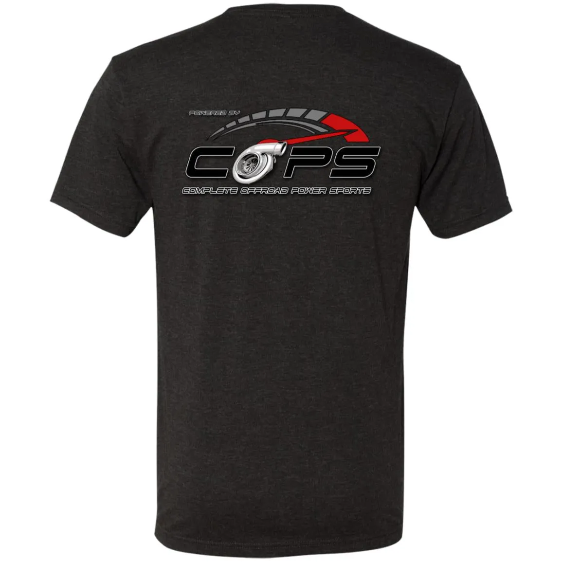 COPS Powered by Turbo 2-sided print NL6010 Men's Triblend T-Shirt