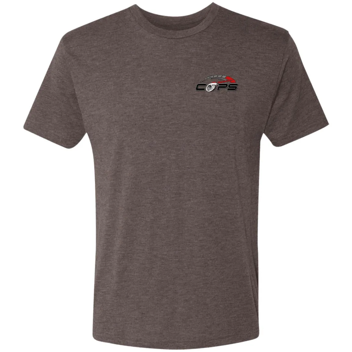 COPS Powered by Turbo 2-sided print NL6010 Men's Triblend T-Shirt