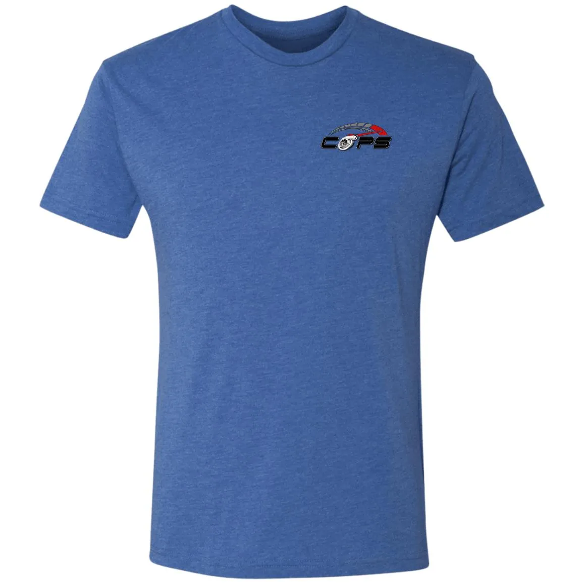 COPS Powered by Turbo 2-sided print NL6010 Men's Triblend T-Shirt