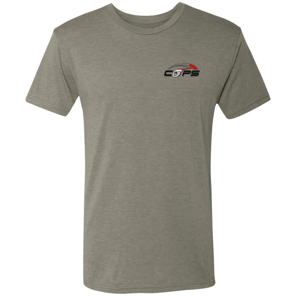 COPS Powered by Turbo 2-sided print NL6010 Men's Triblend T-Shirt
