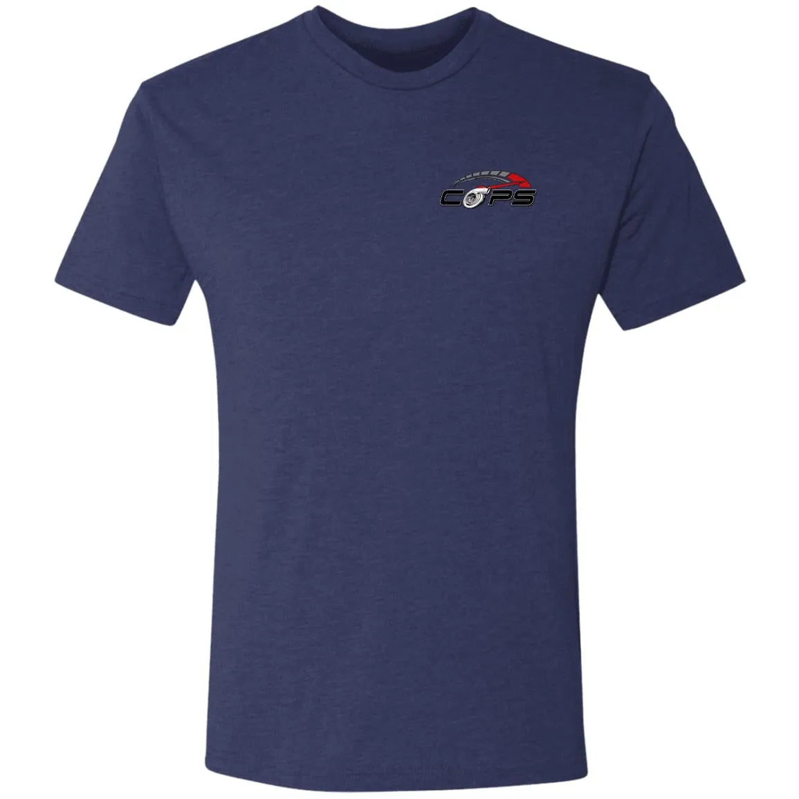 COPS Powered by Turbo 2-sided print NL6010 Men's Triblend T-Shirt