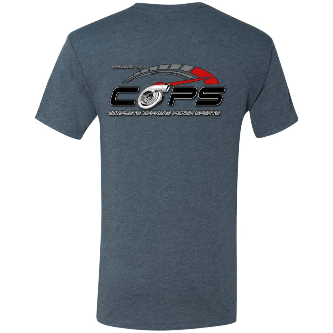 COPS Powered by Turbo 2-sided print NL6010 Men's Triblend T-Shirt