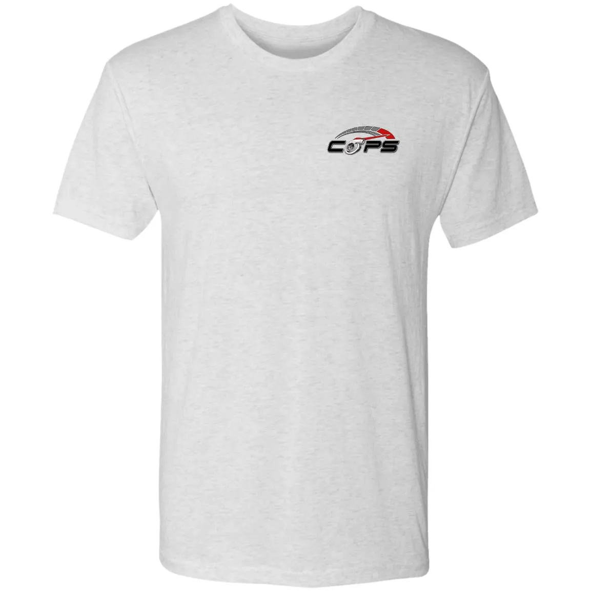 COPS Powered by Turbo 2-sided print NL6010 Men's Triblend T-Shirt