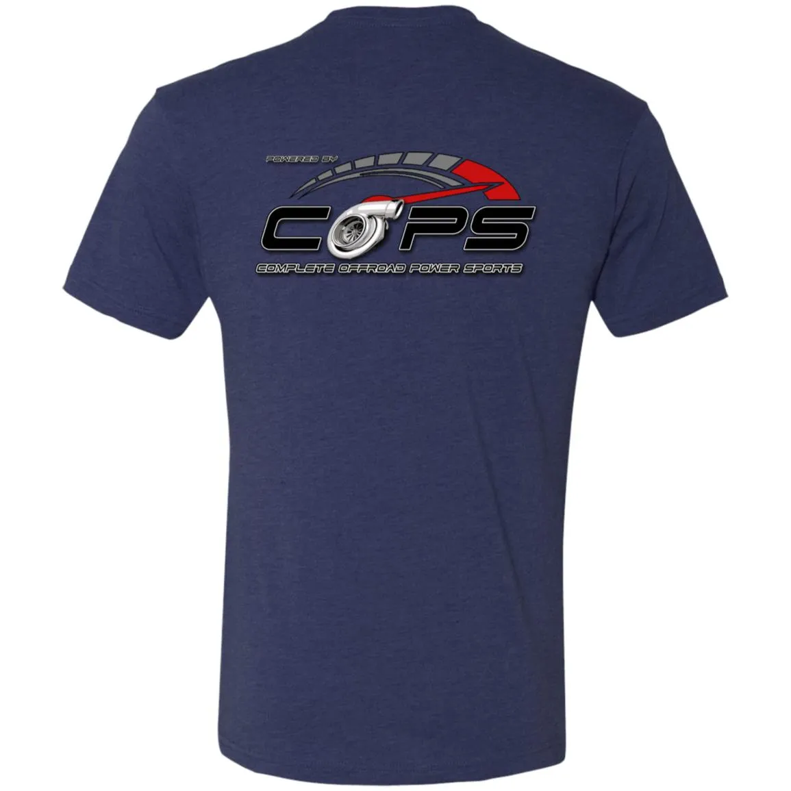COPS Powered by Turbo 2-sided print NL6010 Men's Triblend T-Shirt