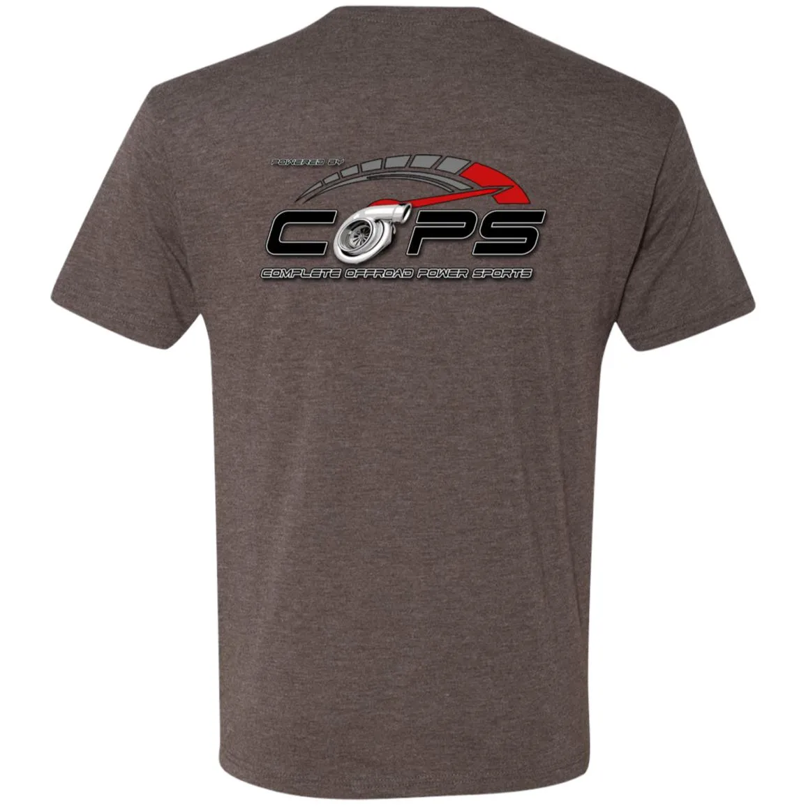 COPS Powered by Turbo 2-sided print NL6010 Men's Triblend T-Shirt