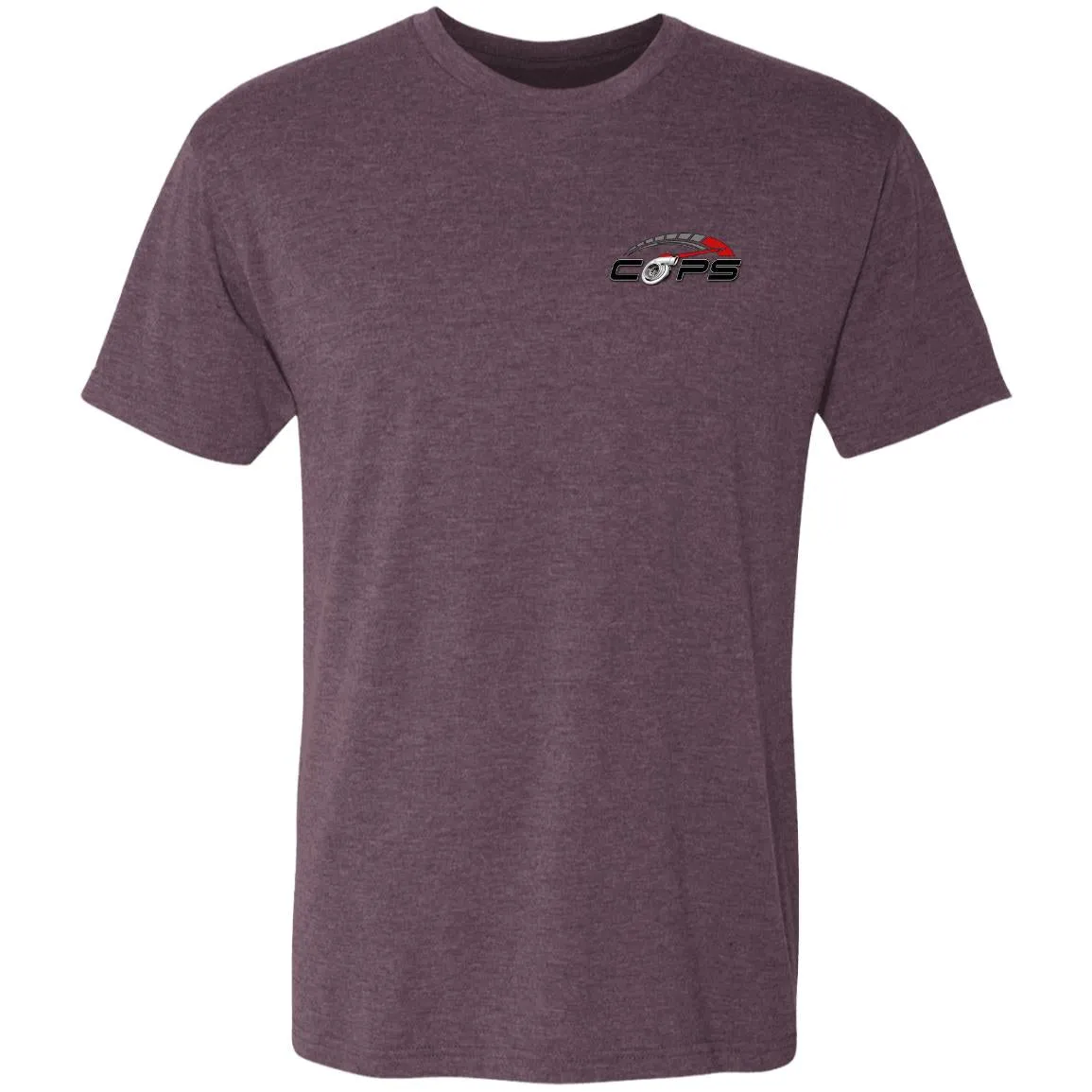 COPS Powered by Turbo 2-sided print NL6010 Men's Triblend T-Shirt