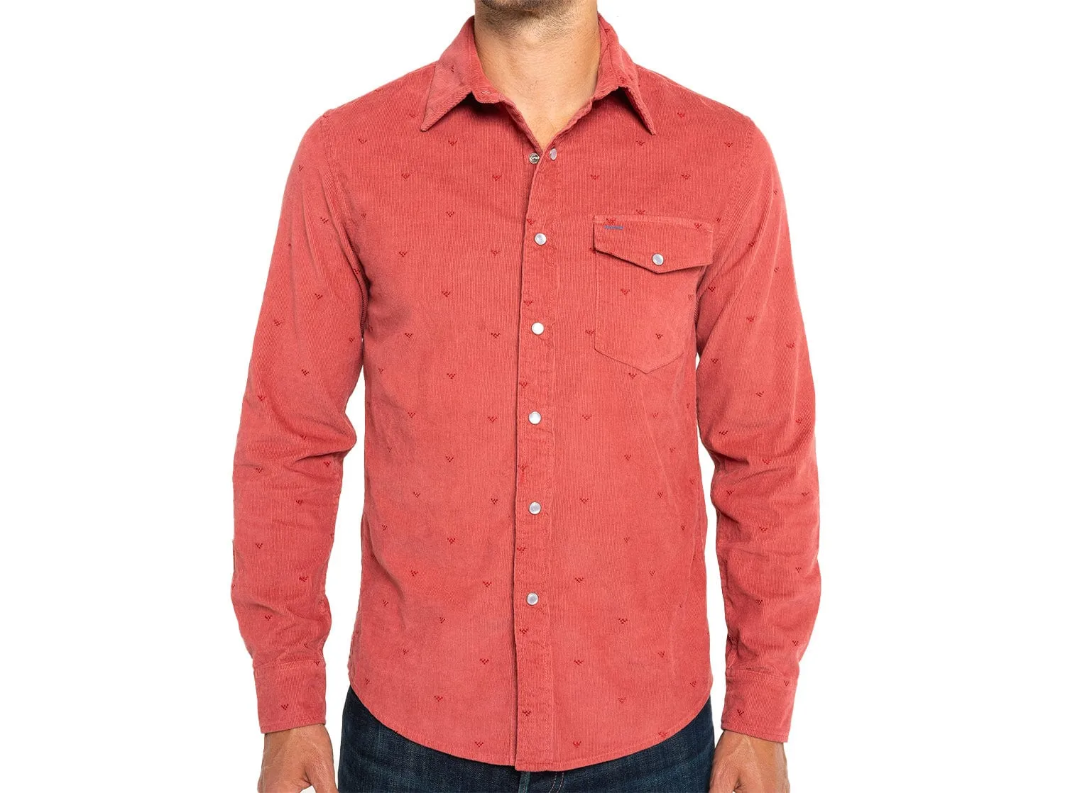 Corduroy Pearl Snap