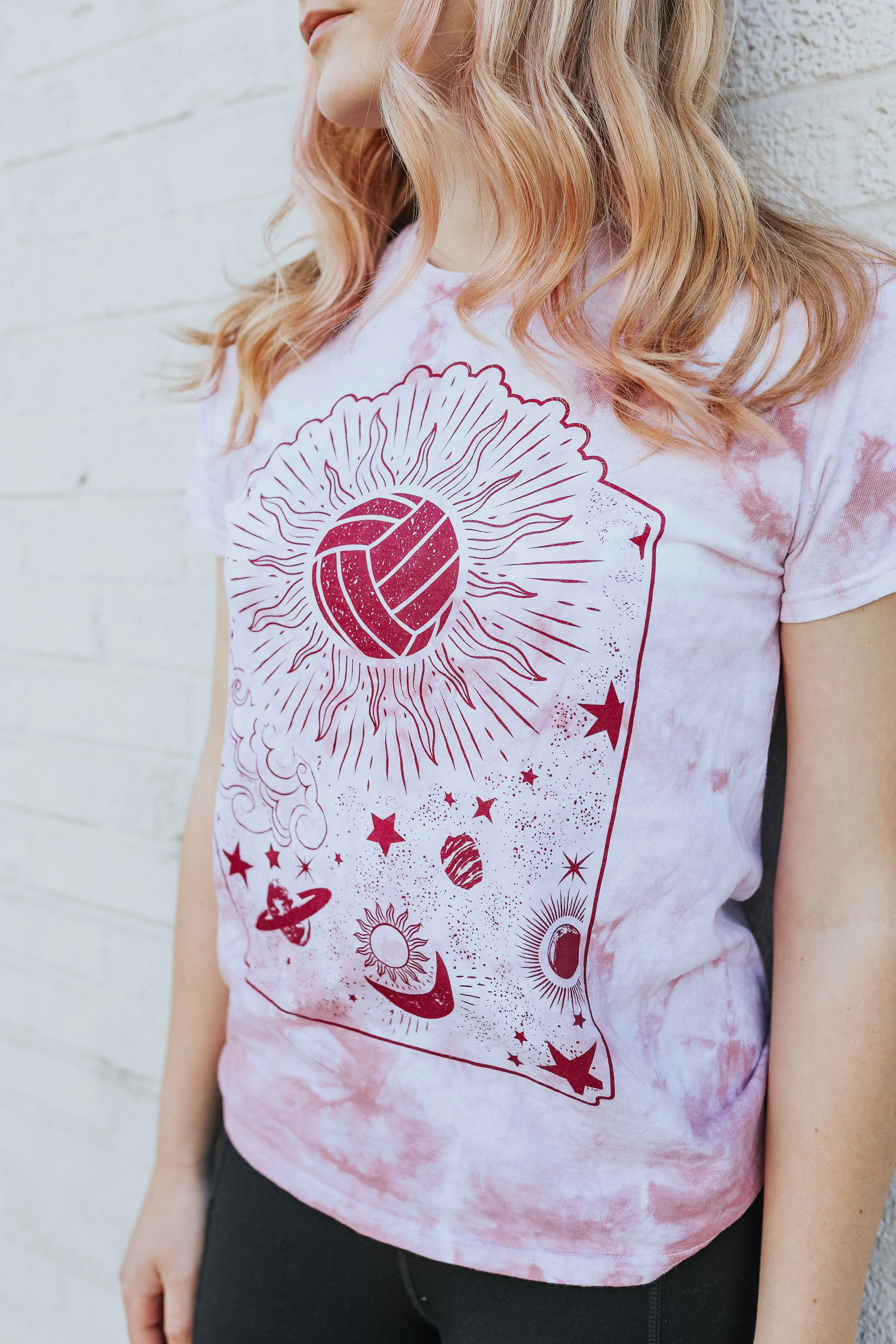 Cosmic Crush Tie Dye Short Sleeve Shirt