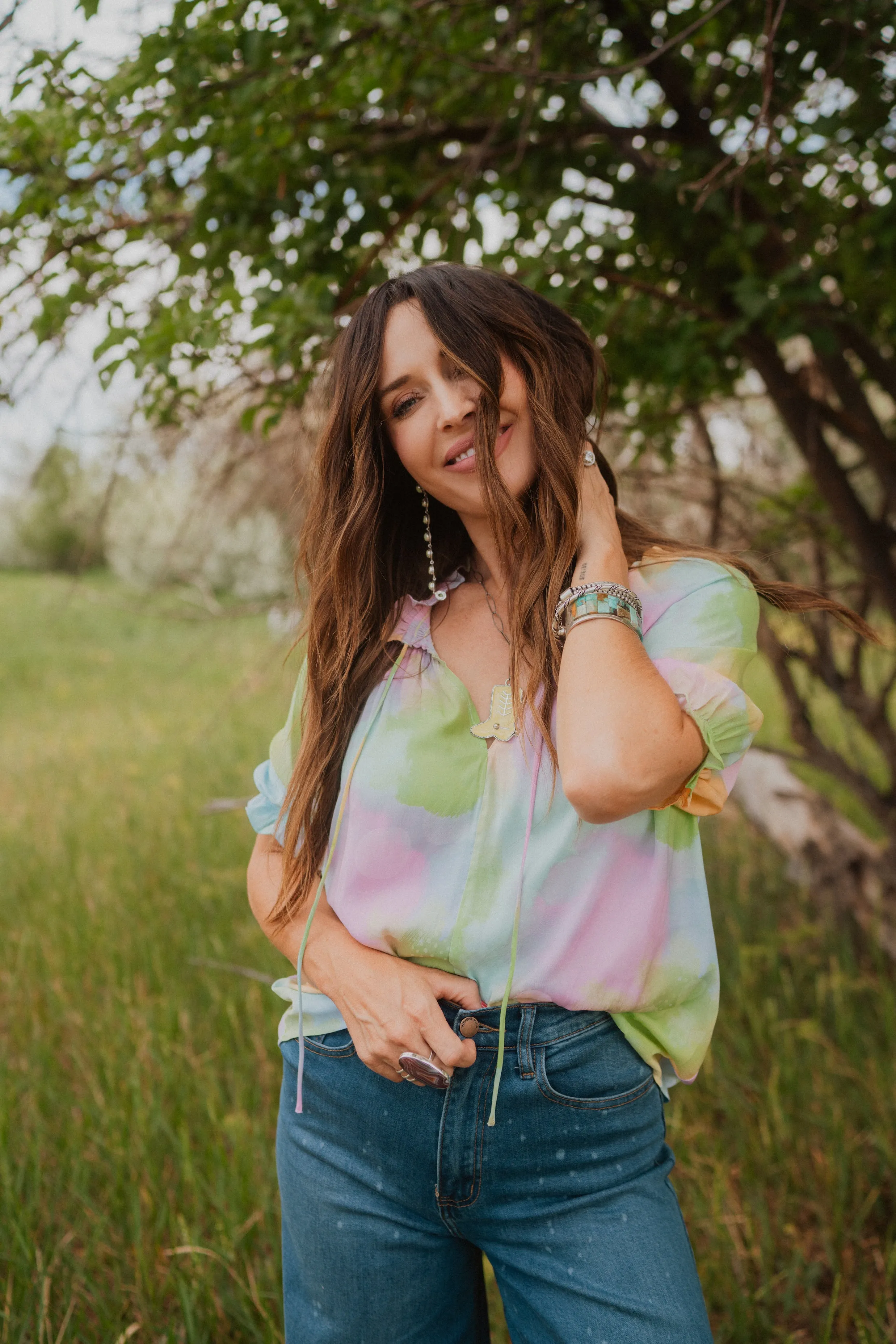 Cotton Candy Skies Blouse