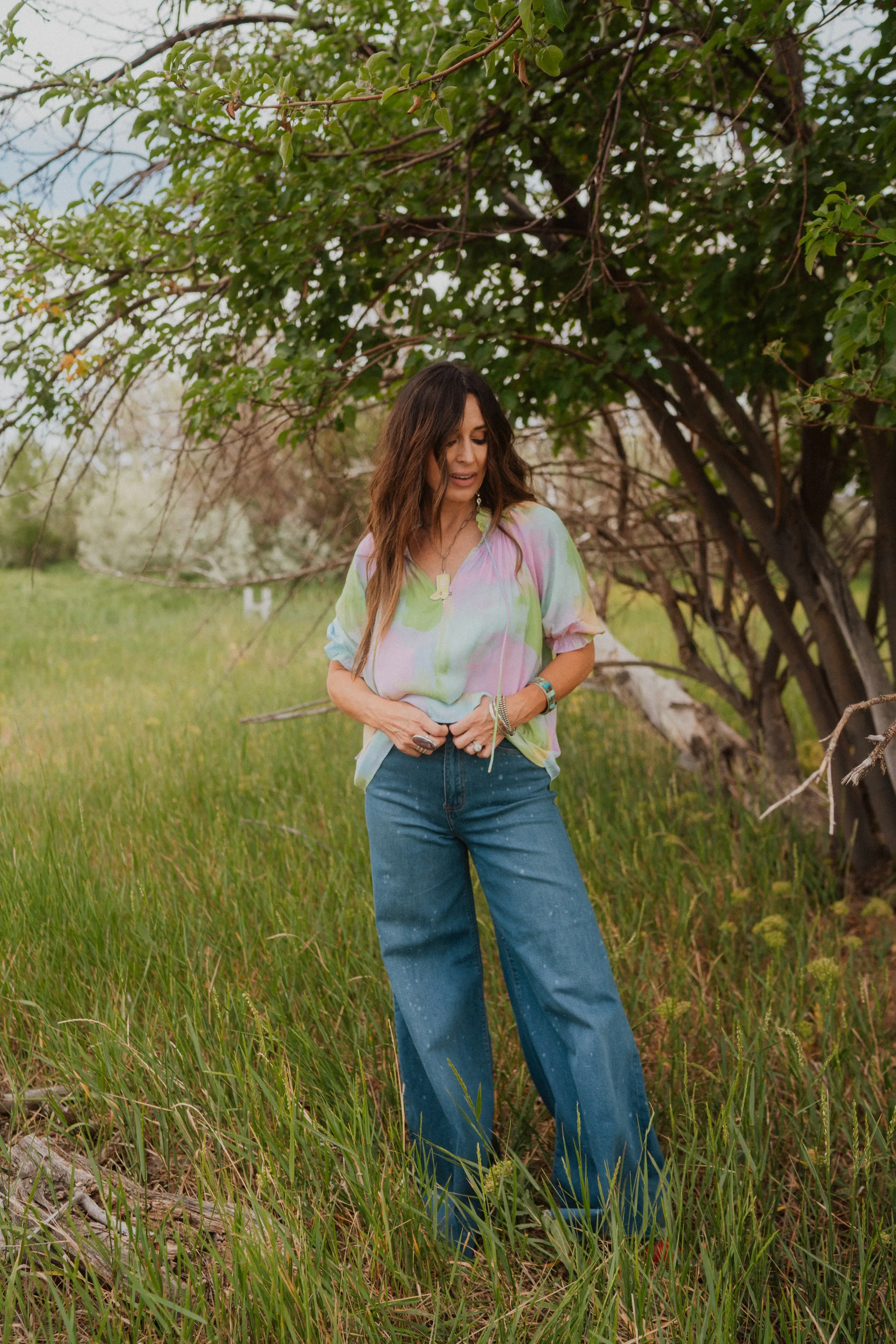 Cotton Candy Skies Blouse