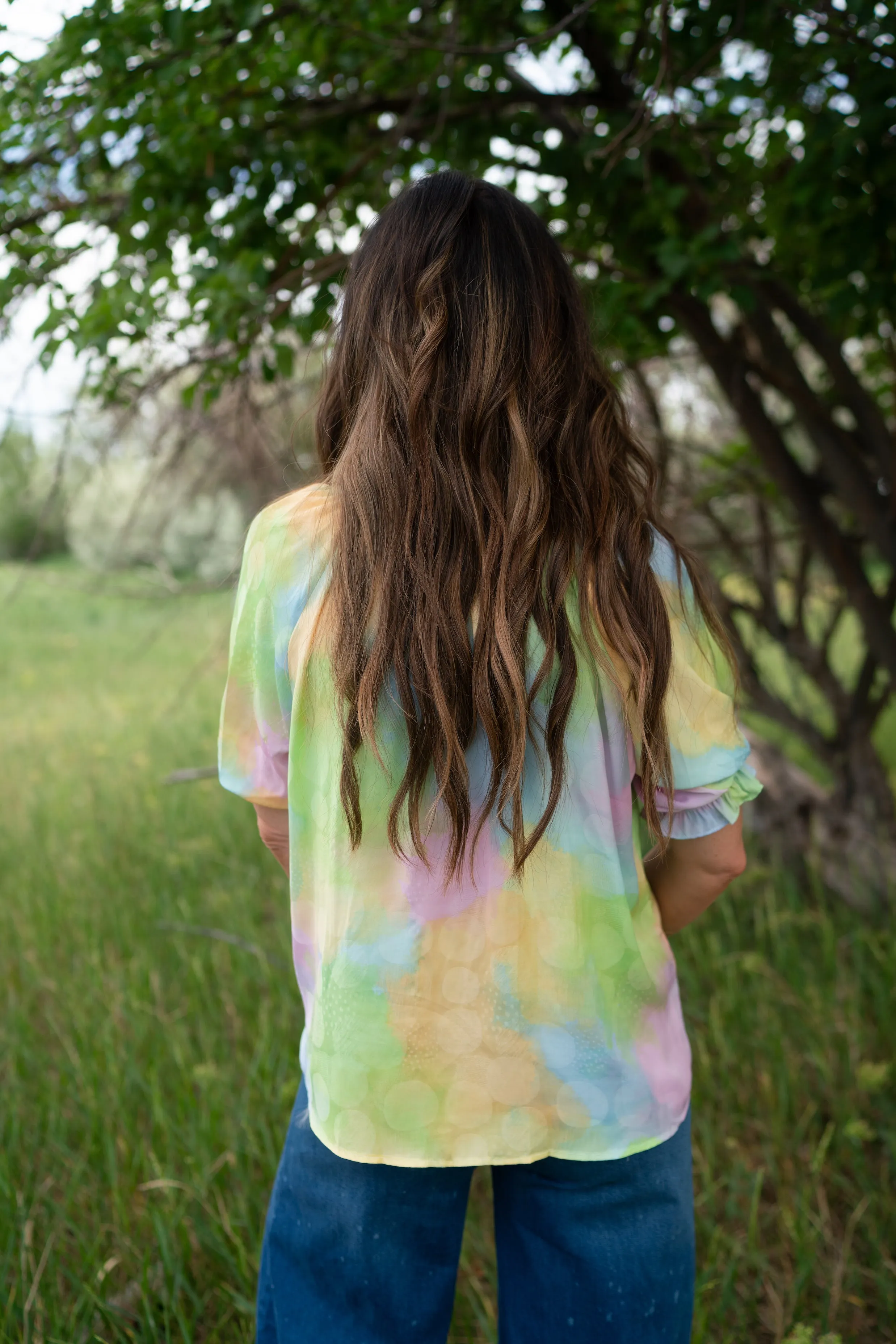 Cotton Candy Skies Blouse