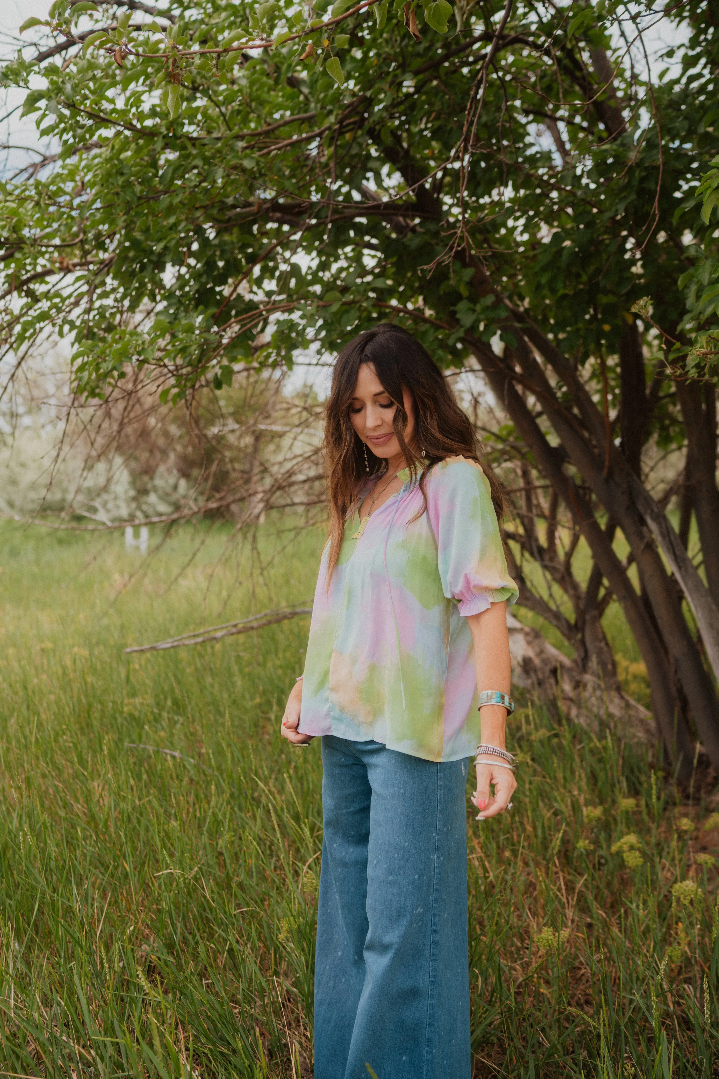 Cotton Candy Skies Blouse