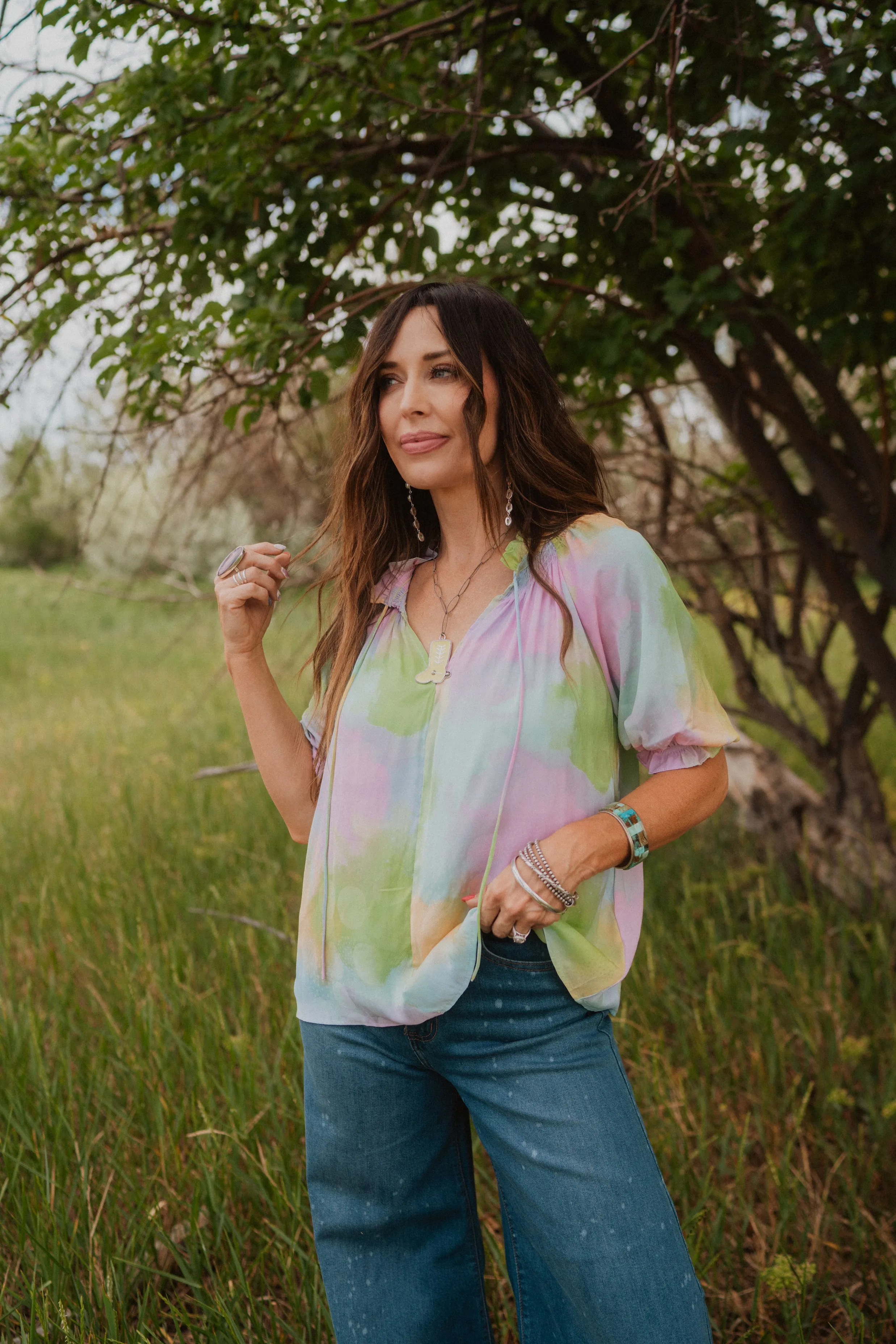 Cotton Candy Skies Blouse
