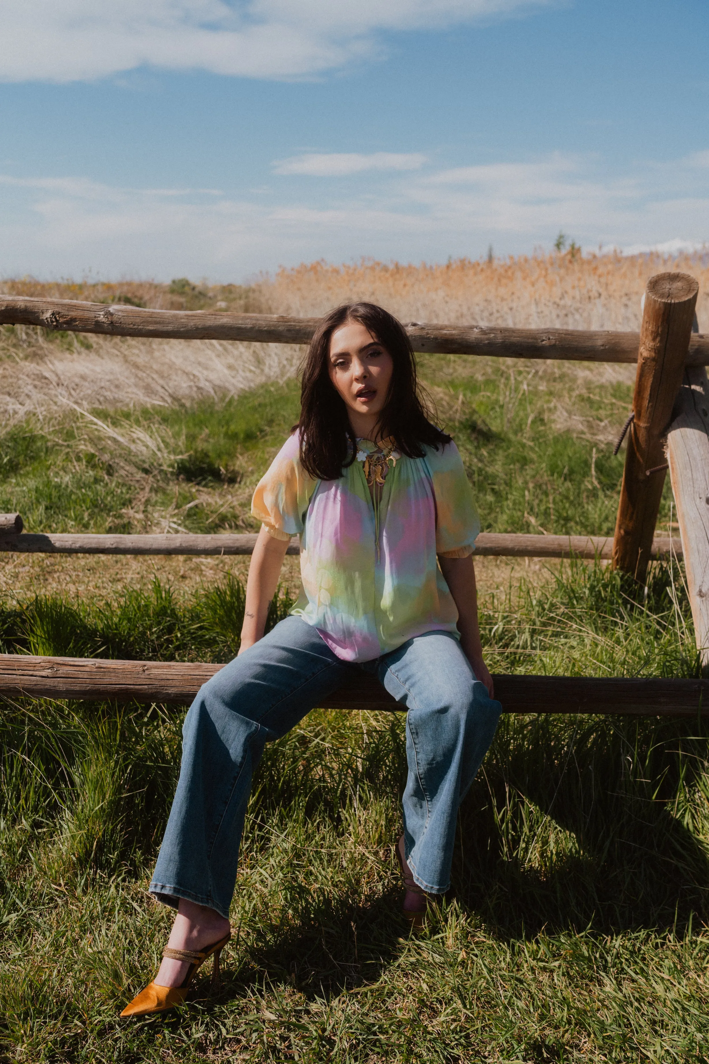 Cotton Candy Skies Blouse