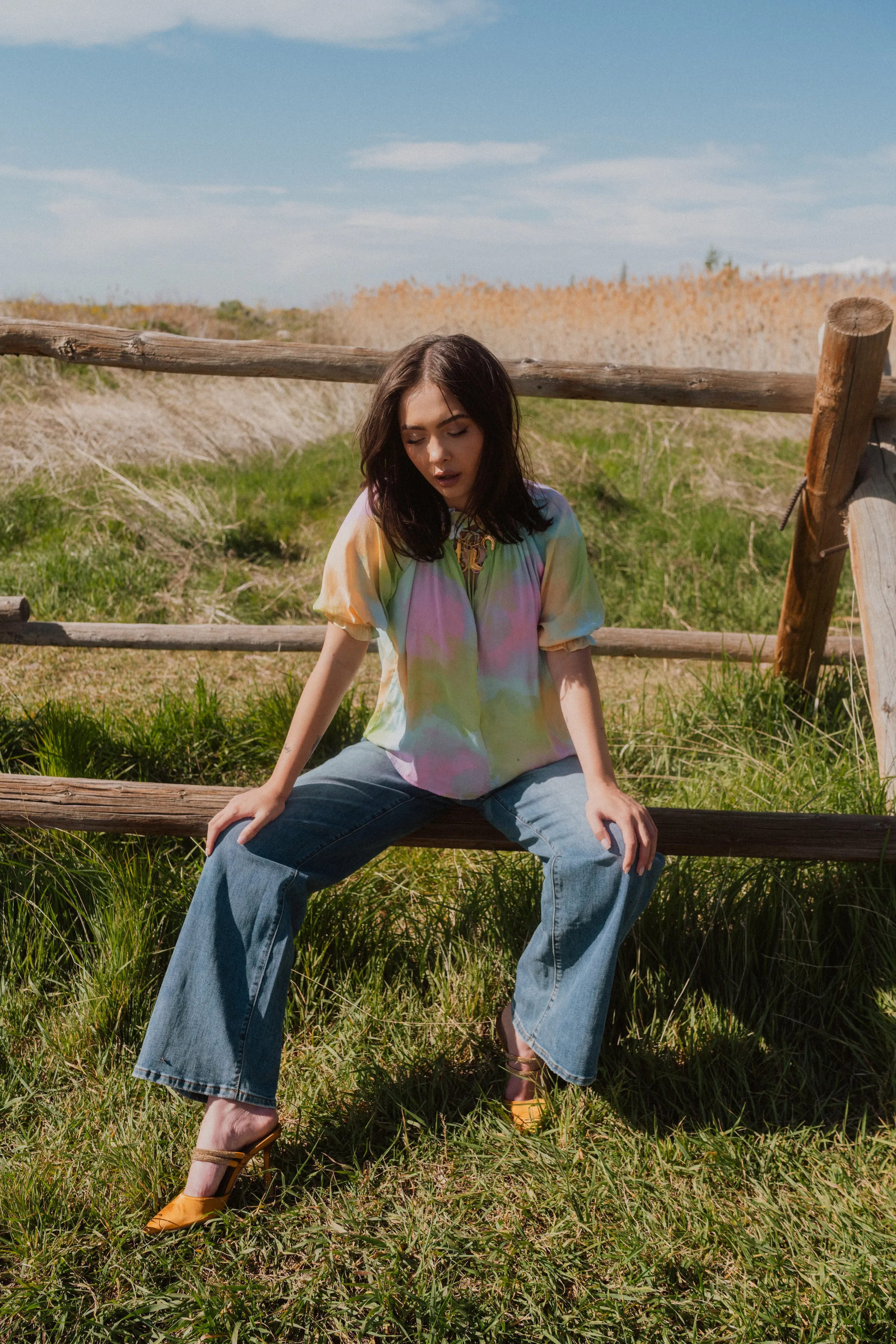 Cotton Candy Skies Blouse
