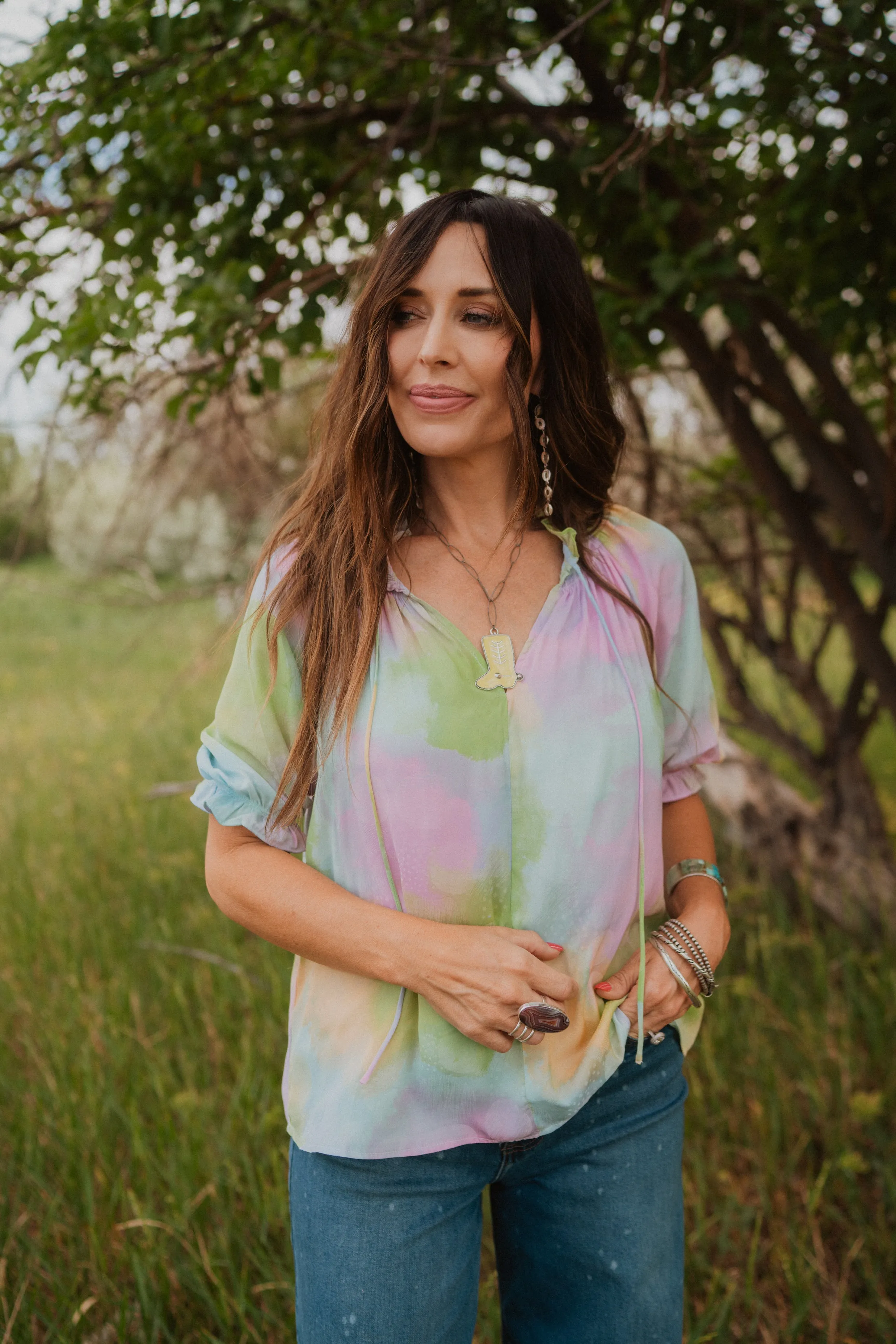 Cotton Candy Skies Blouse