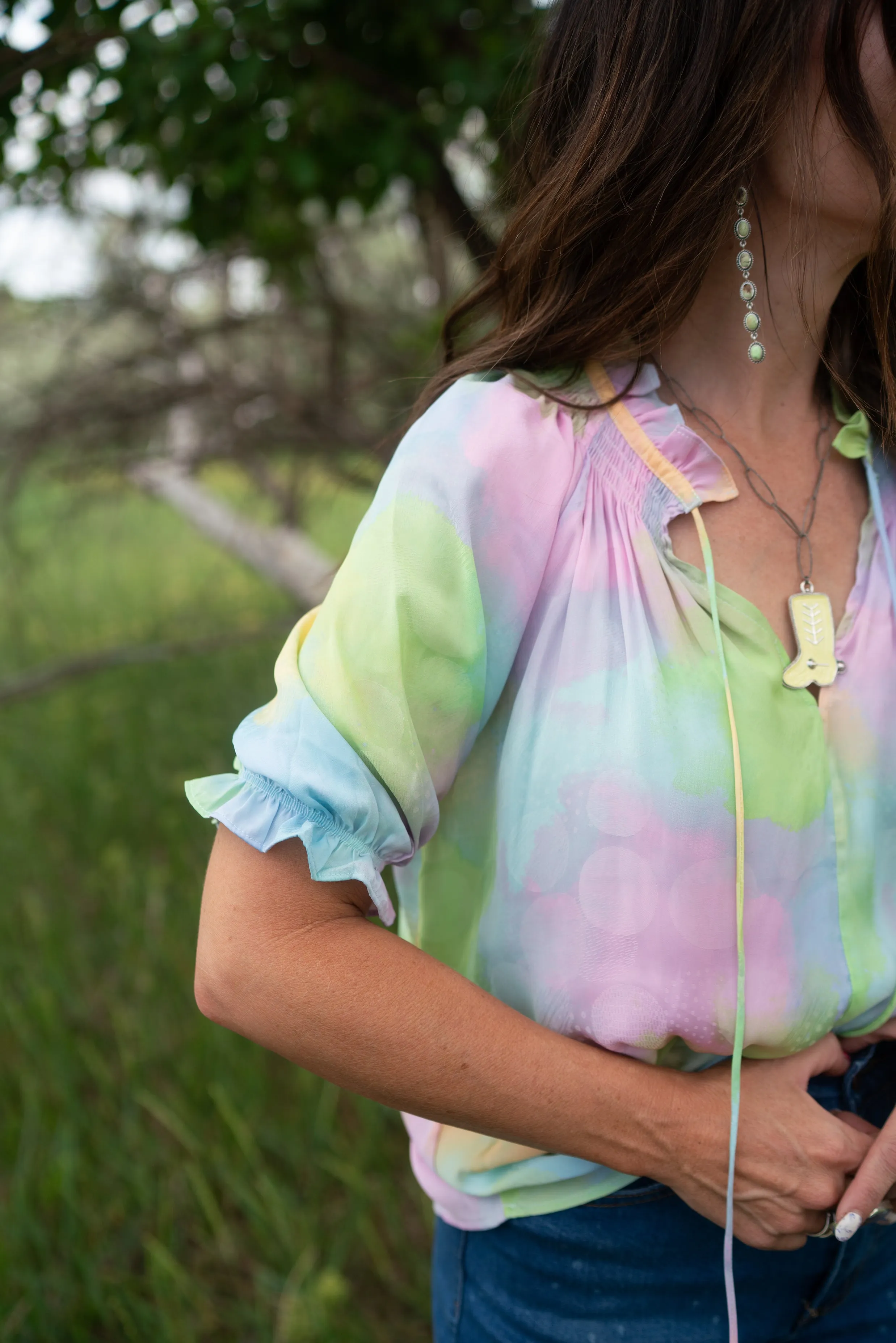 Cotton Candy Skies Blouse