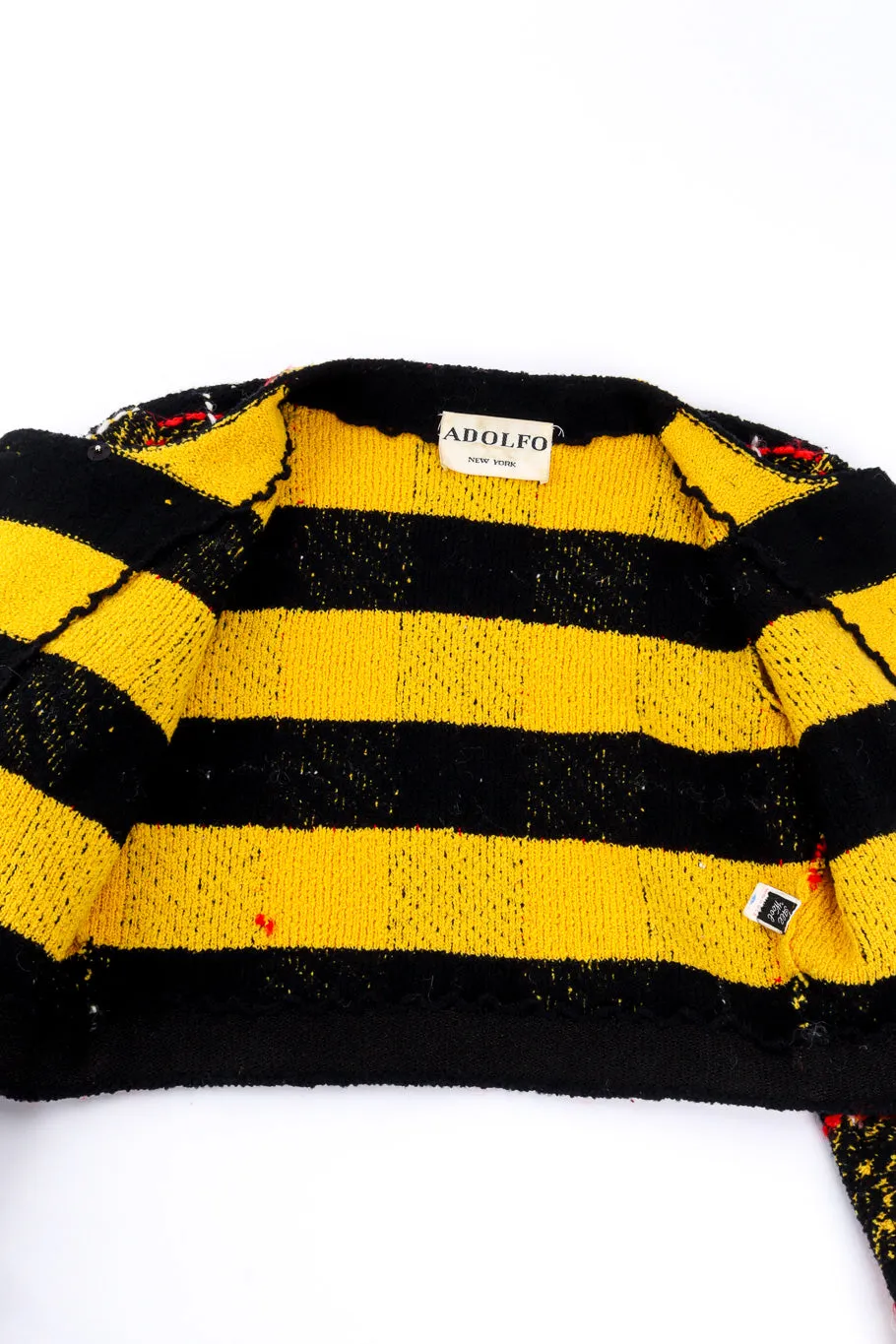 Cropped Plaid Bouclé Jacket