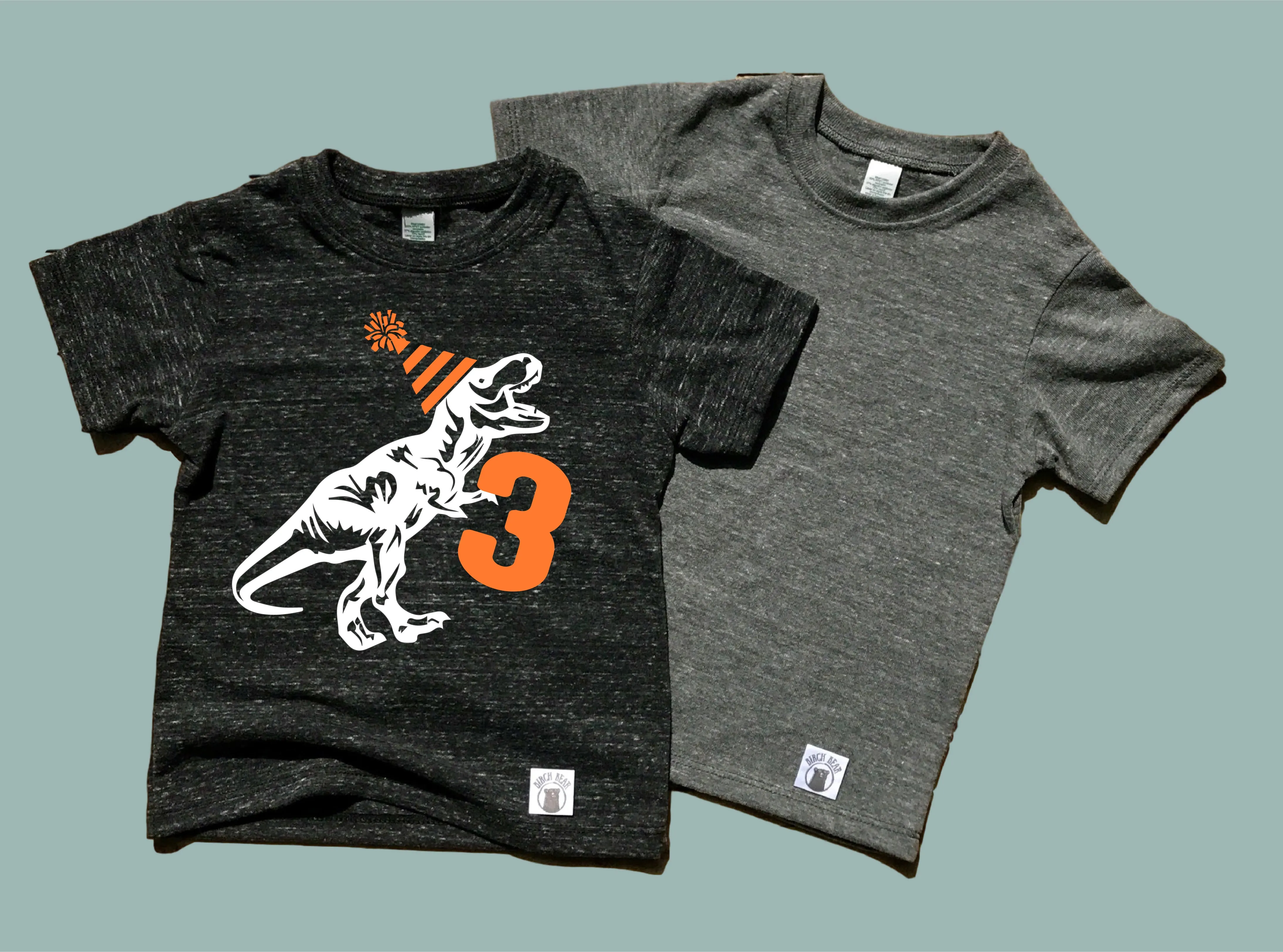Custom Dinosaur Birthday Shirt - Trending Kids Shirt