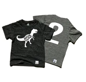 Custom Dinosaur Birthday Shirt - Trending Kids Shirt