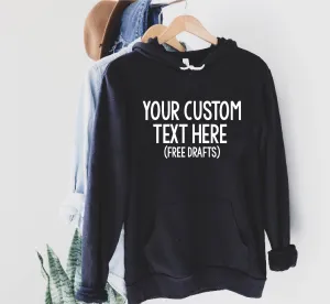 Custom Fleece Hoodie | Soft Unisex Fleece Hoodie