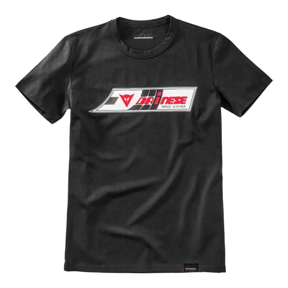 Dainese "Speed-Leather" T-Shirt Black