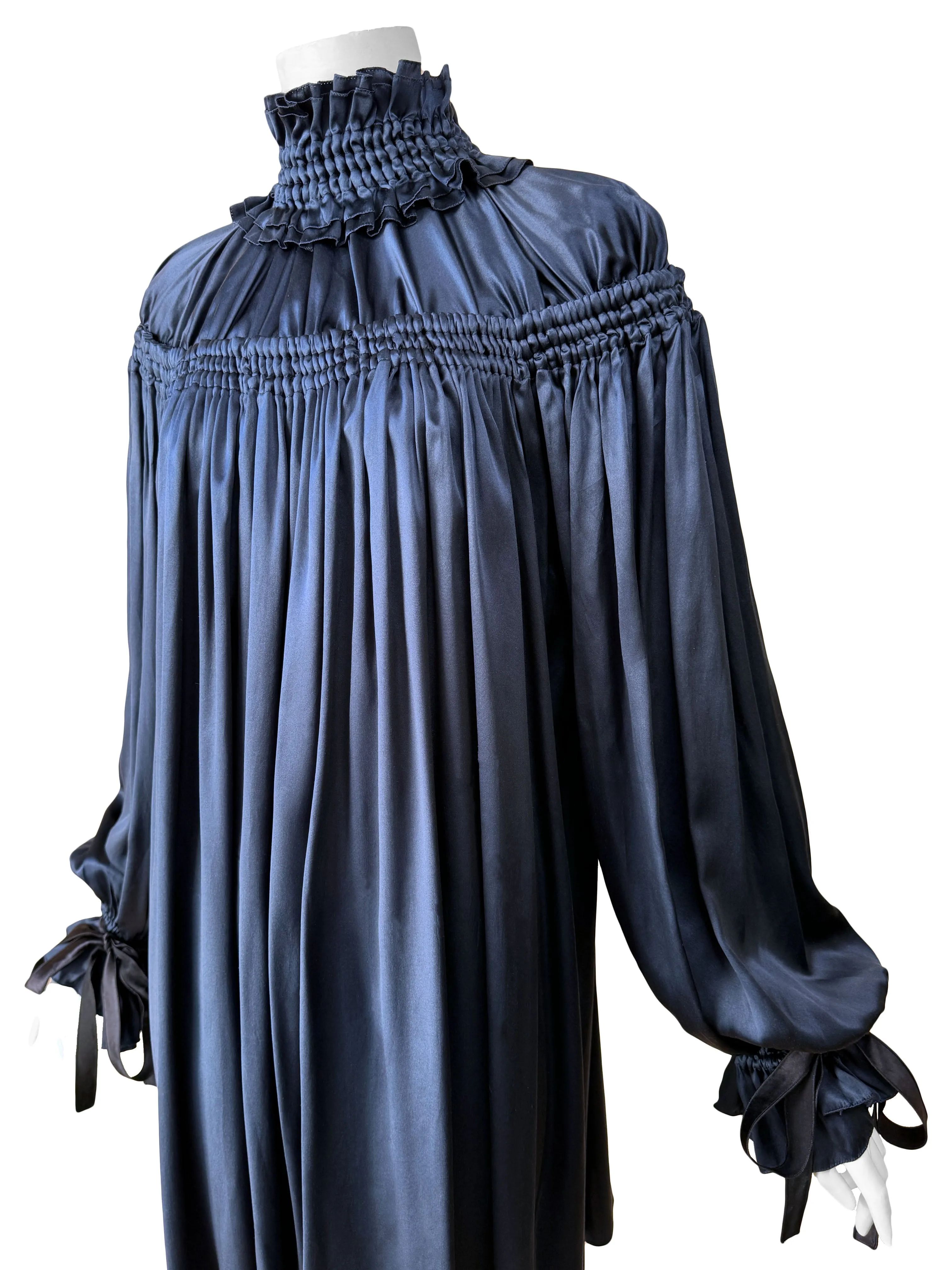 D&G Dolce & Gabbana Fall 2009 Ruched Silk Dress