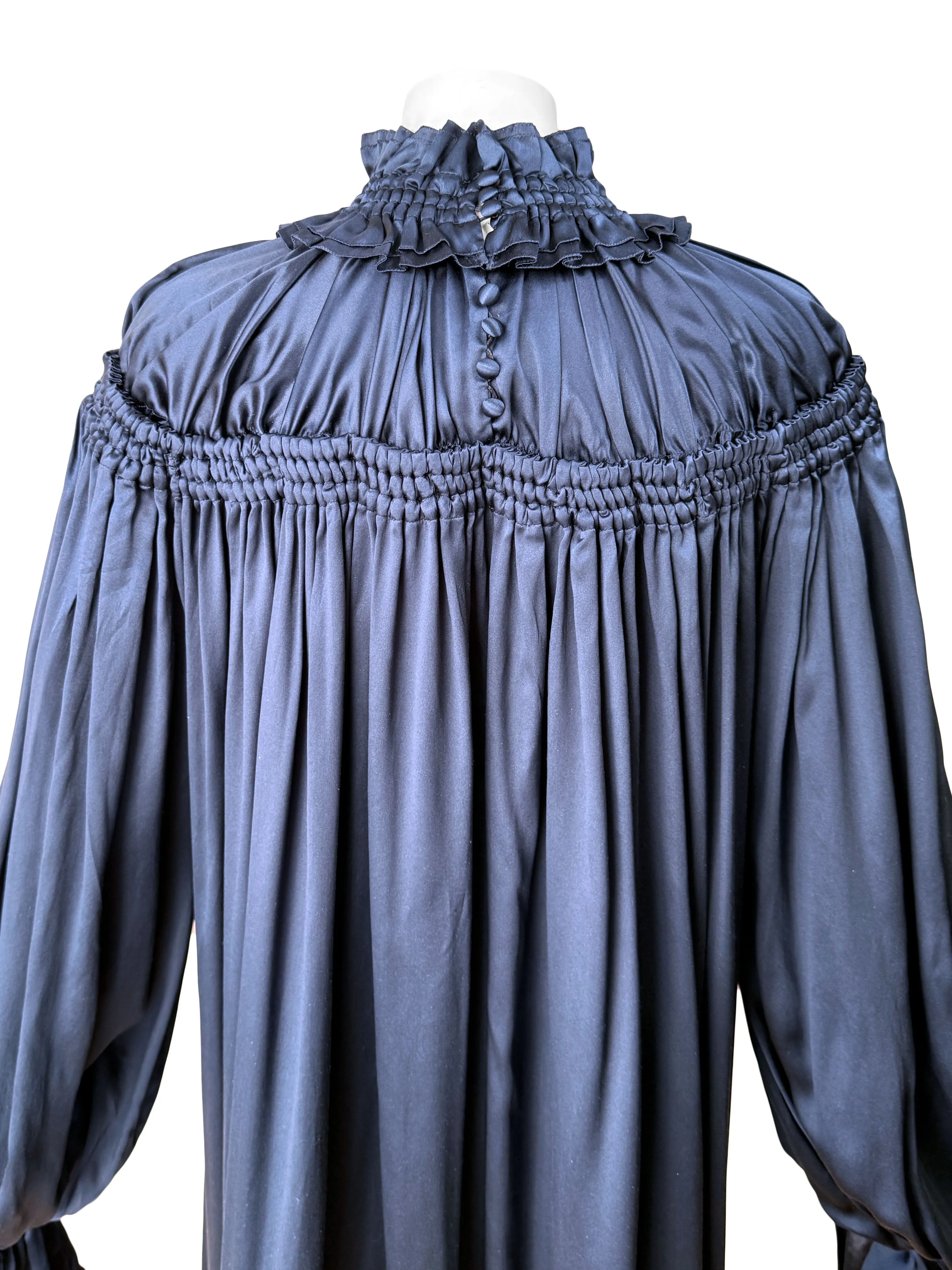D&G Dolce & Gabbana Fall 2009 Ruched Silk Dress