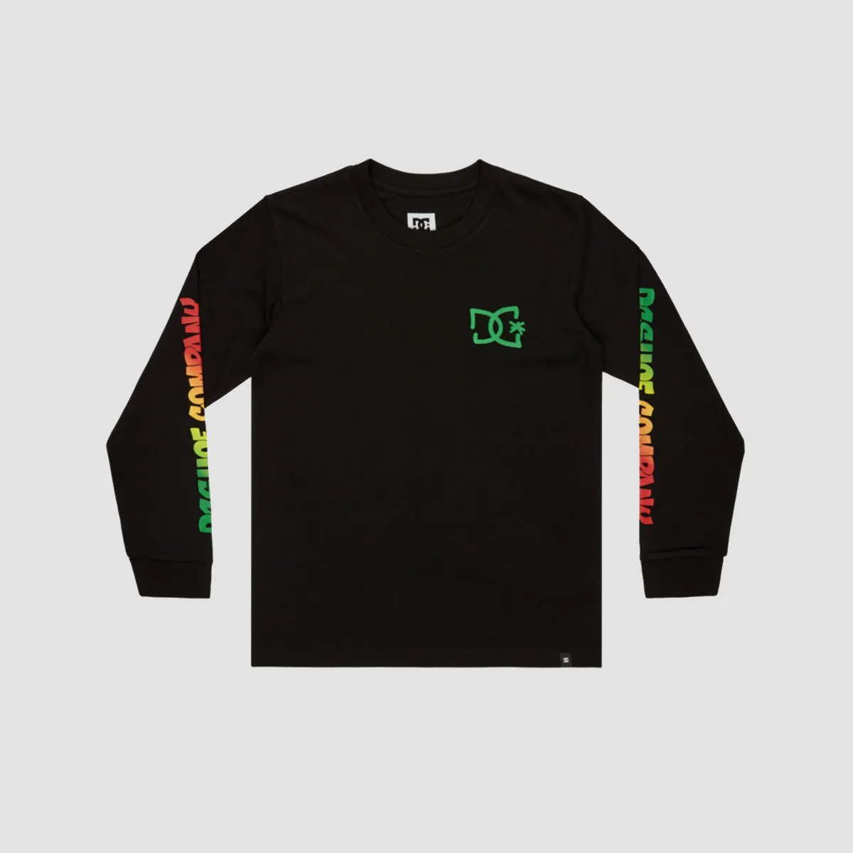 DC Hot Box Longsleeve T-Shirt Black - Kids