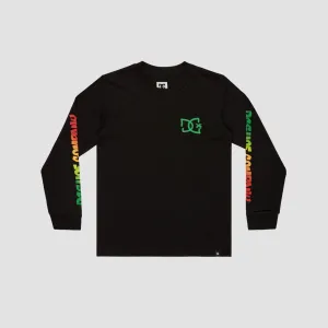 DC Hot Box Longsleeve T-Shirt Black - Kids