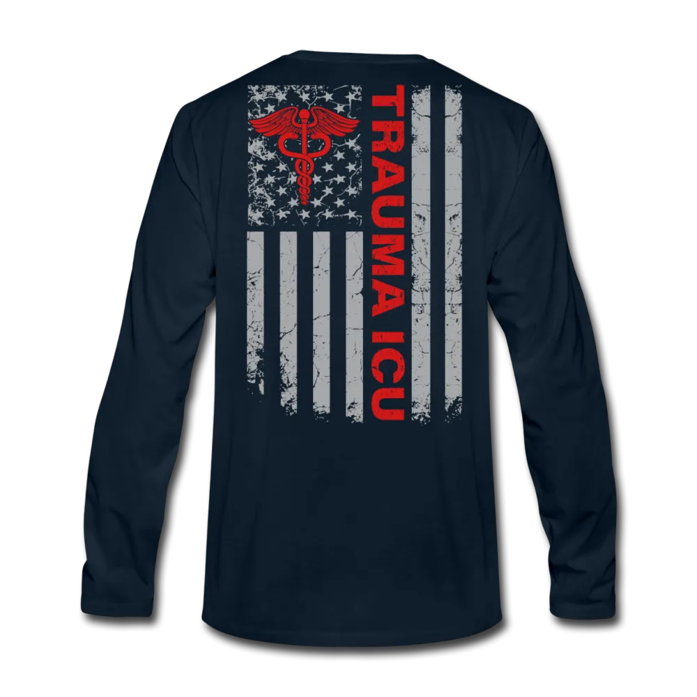 DELRAY Men's Premium Long Sleeve T-Shirt
