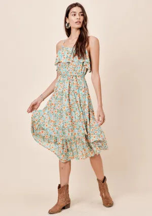 Devyn Floral Ruffle Dress