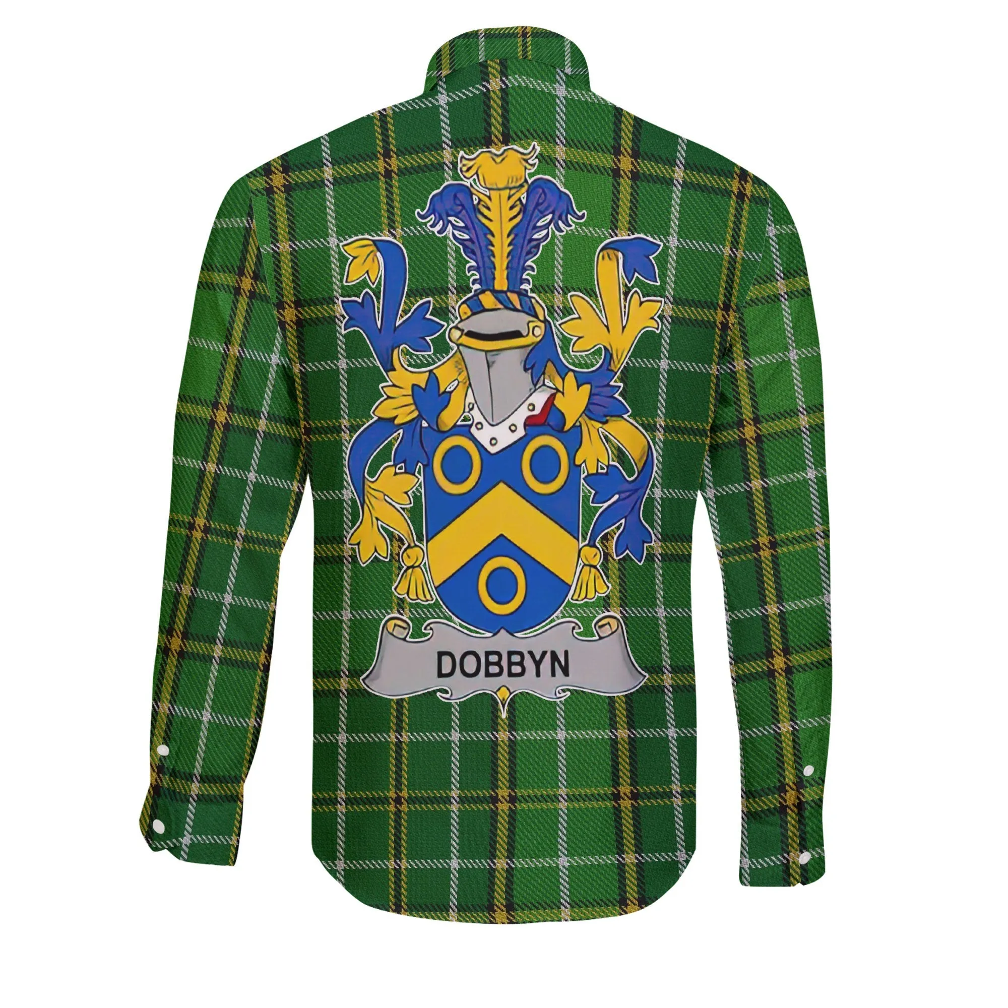 Dobbyn Long Sleeve Button Shirts Crest And National Plaid Style