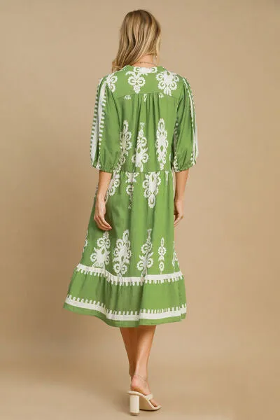 Dressed In Style Lime Midi Dress