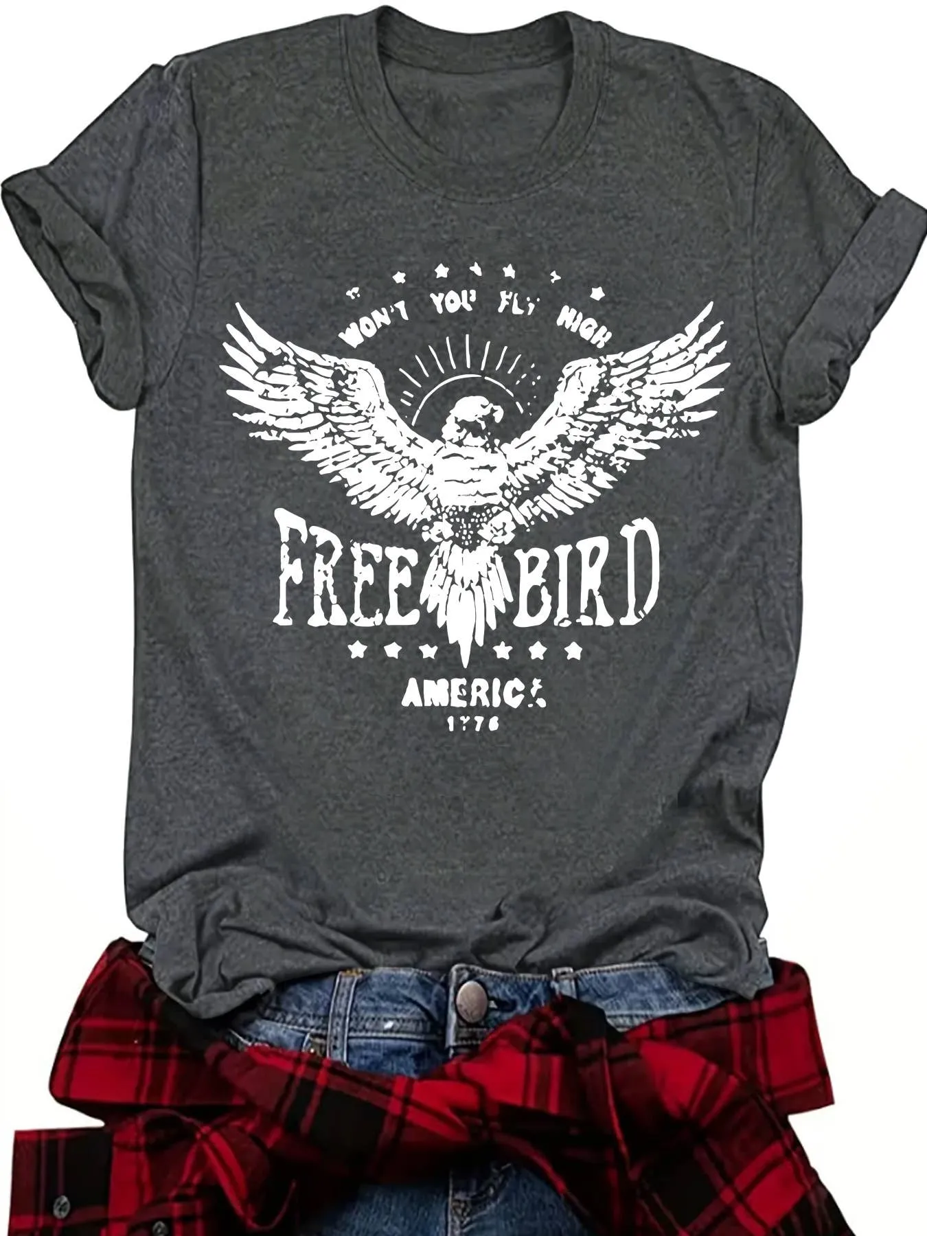 Eagle Graphic short sleeve T-shirt