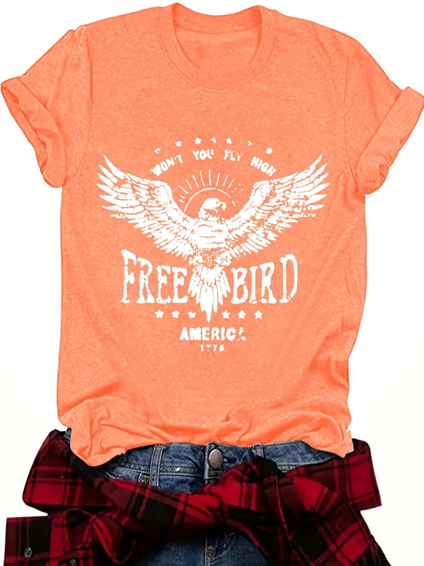Eagle Graphic short sleeve T-shirt