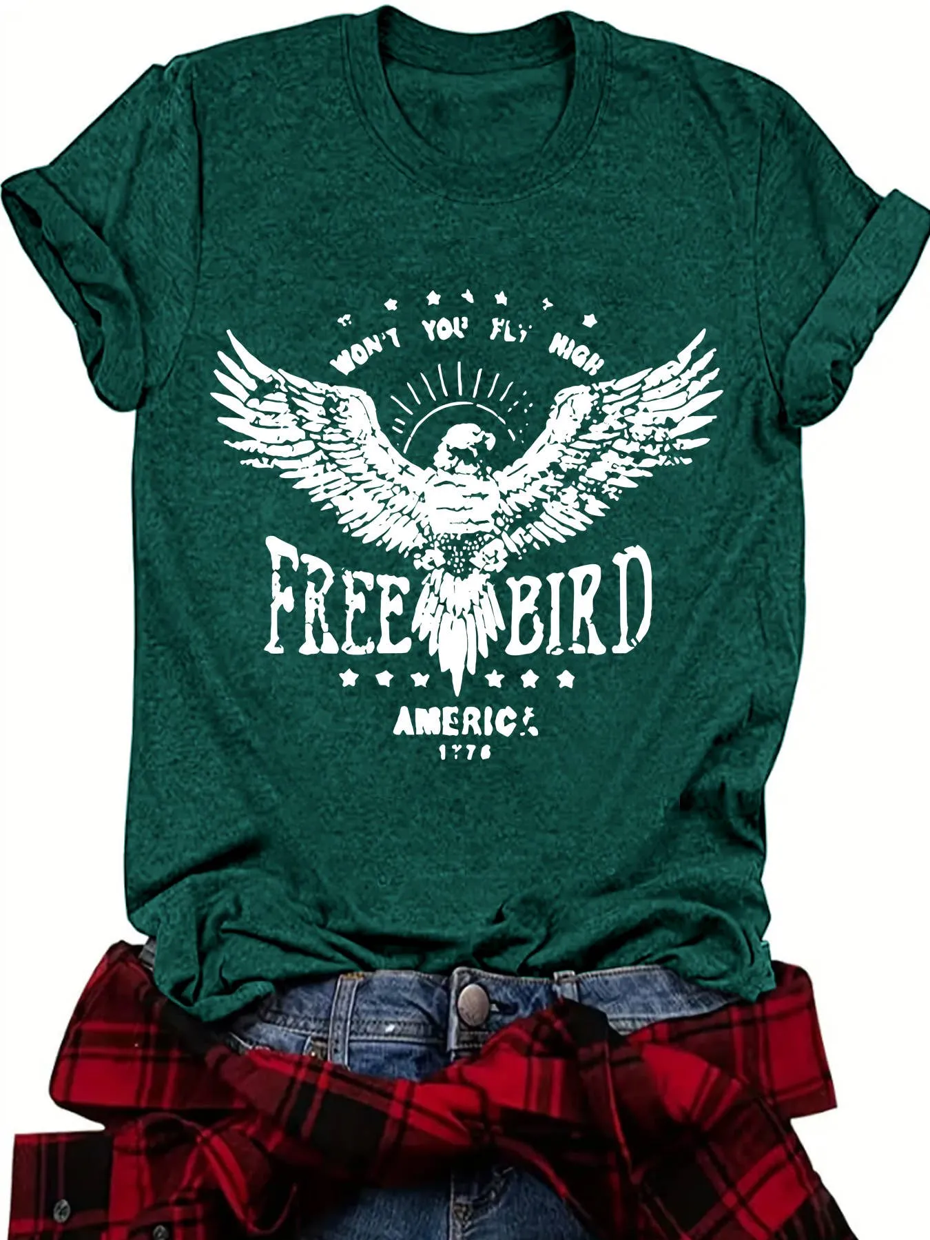 Eagle Graphic short sleeve T-shirt
