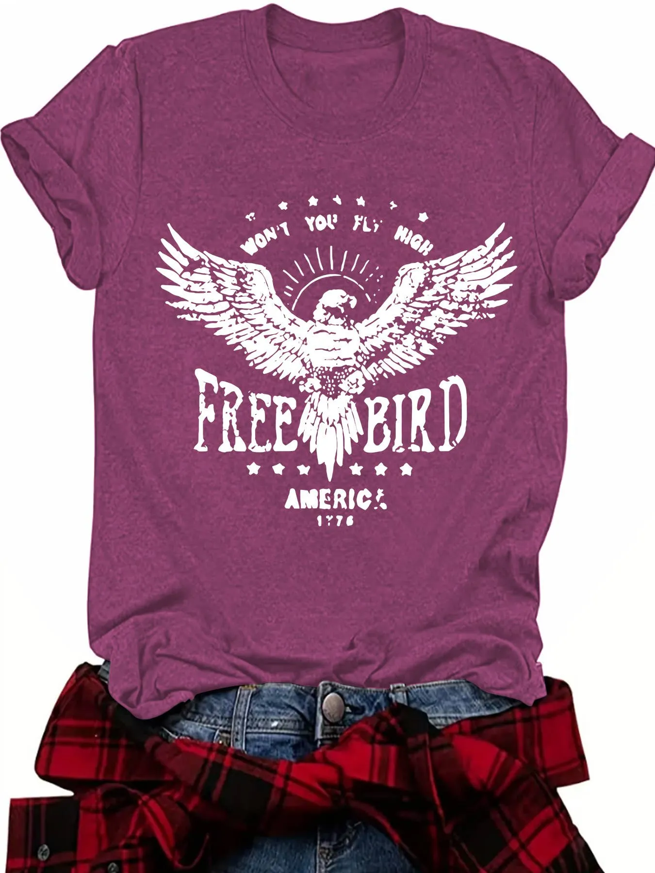 Eagle Graphic short sleeve T-shirt