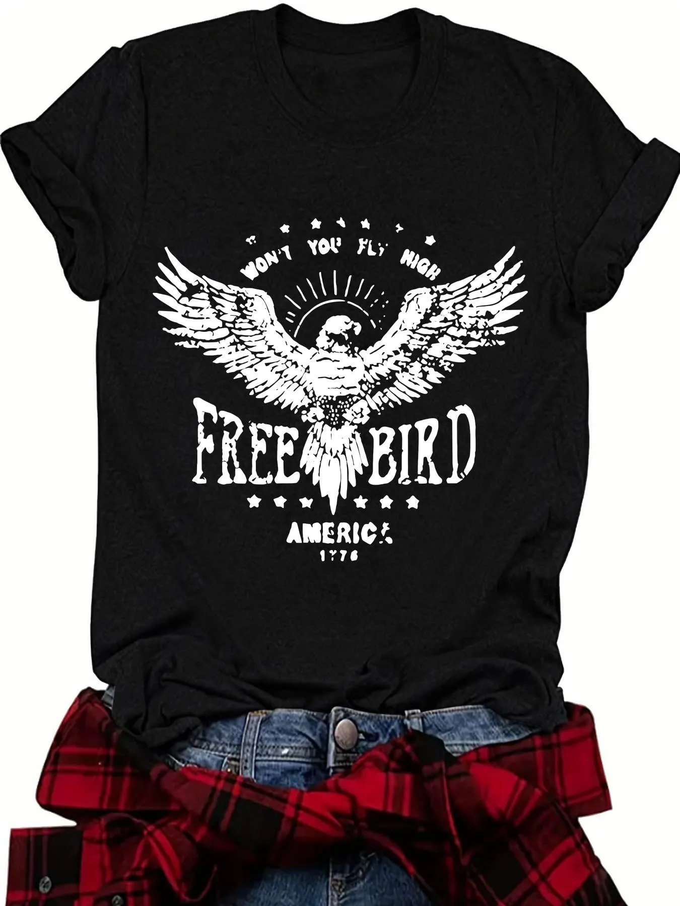 Eagle Graphic short sleeve T-shirt