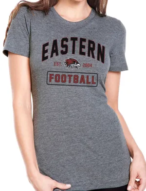 EASTERN FOOTBALL Tri-Blend Short Sleeve Tee for Women