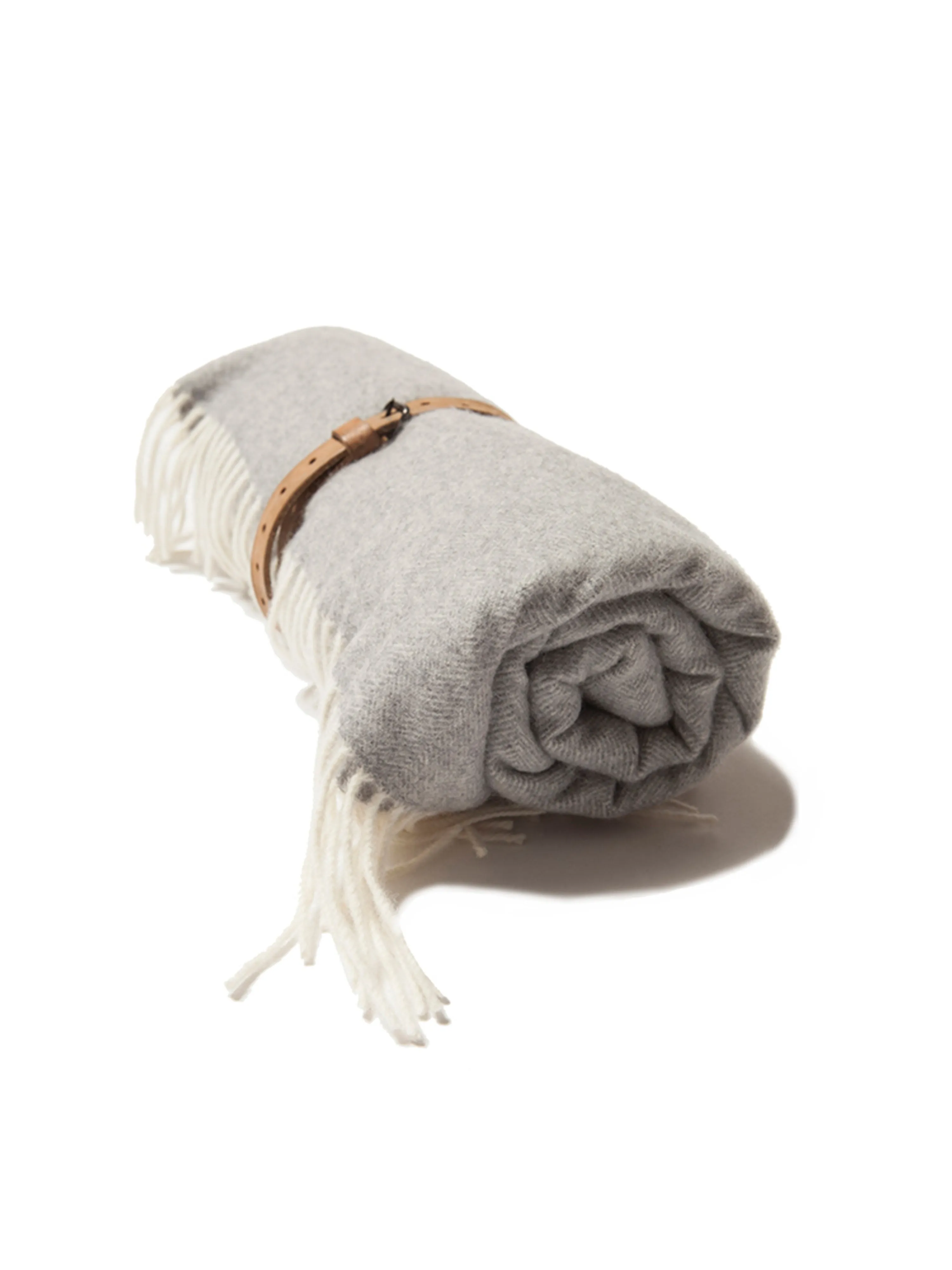 El Solitario Short Poncho Light Grey