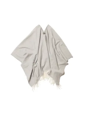 El Solitario Short Poncho Light Grey