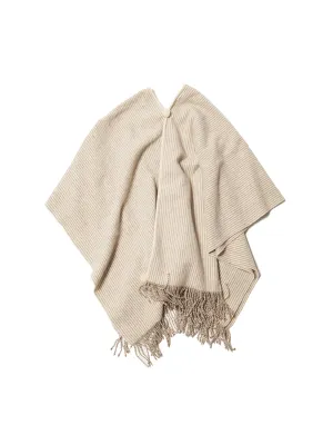El Solitario Traditional Poncho Grey