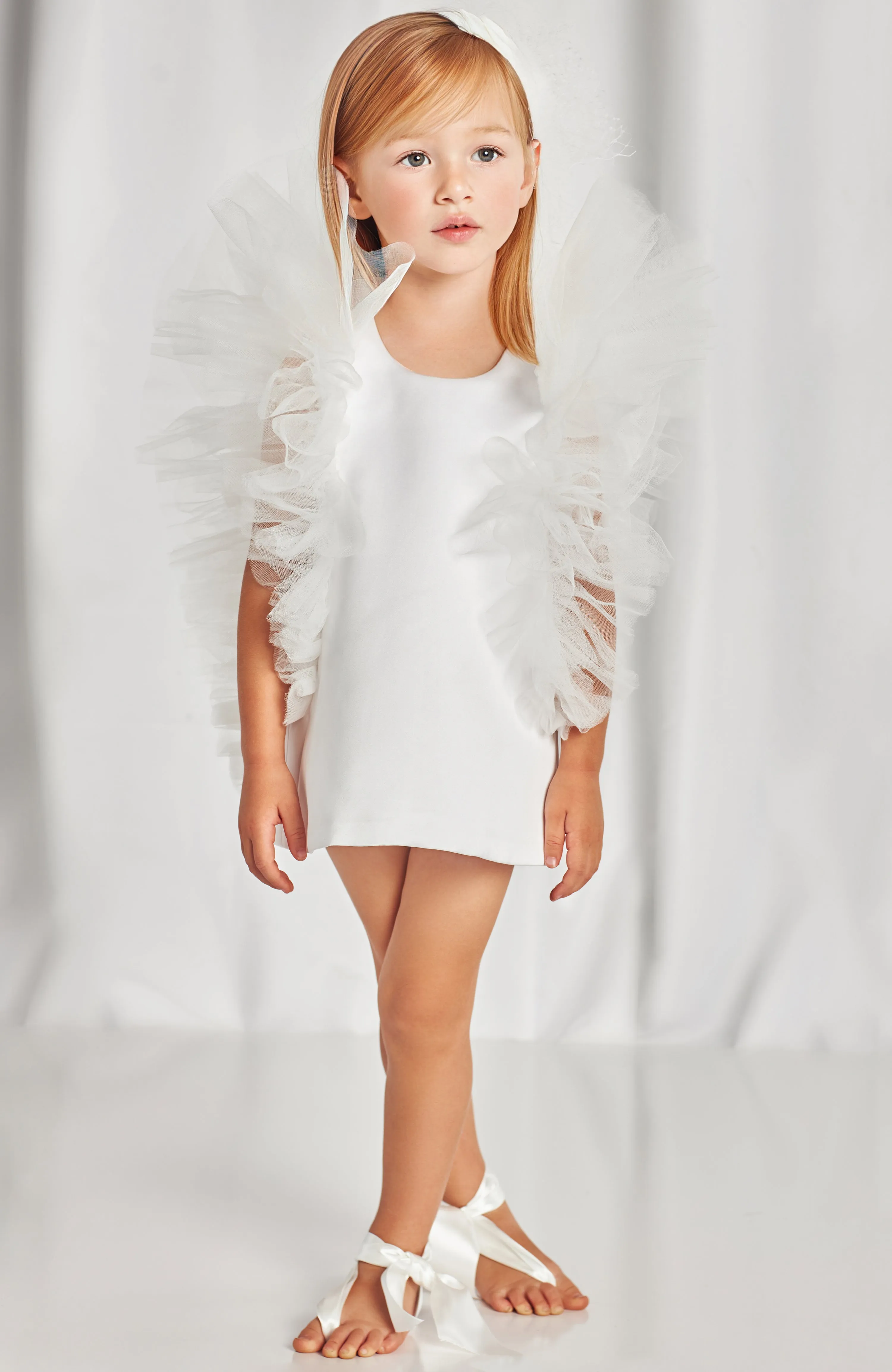 Emilia dress in white
