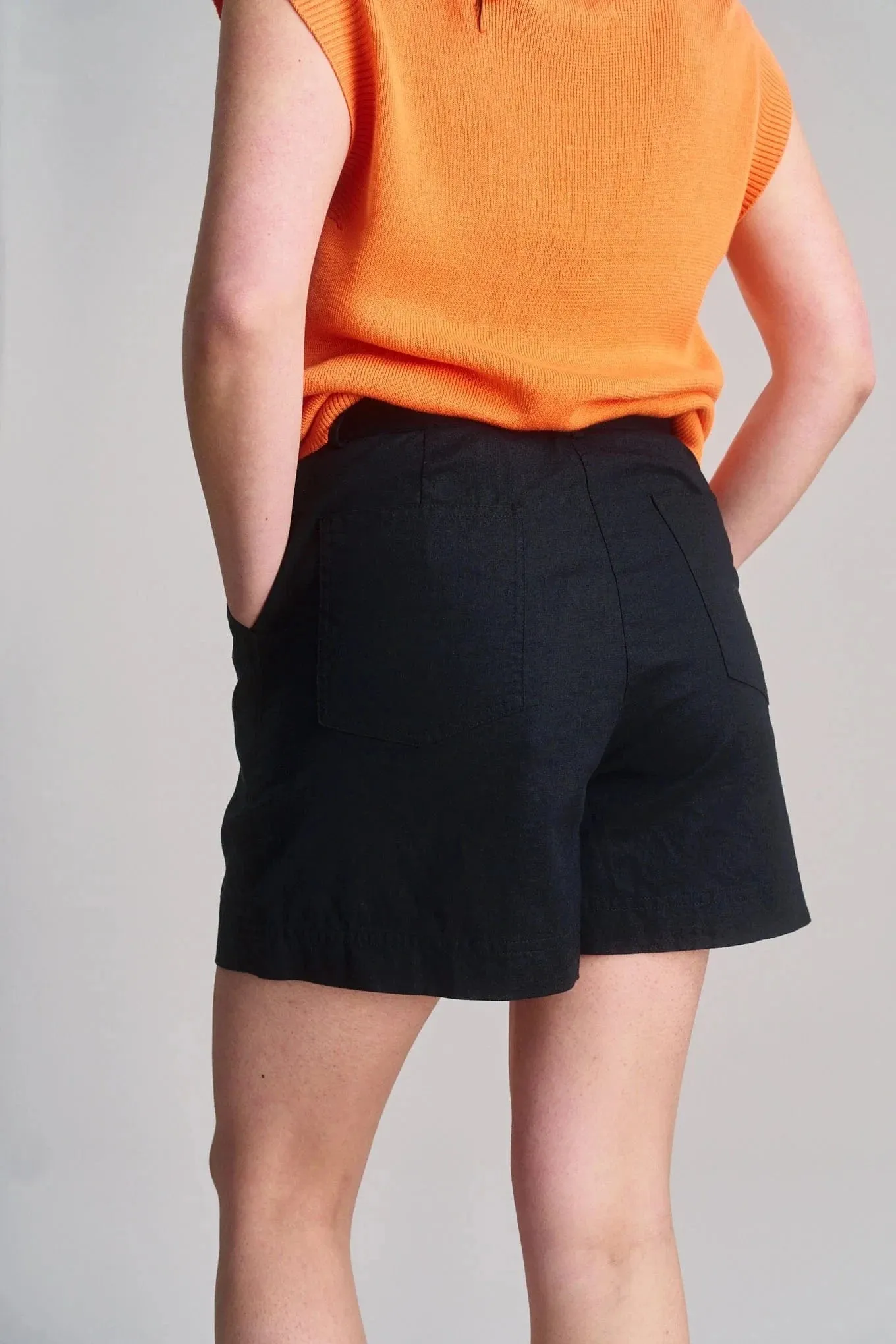 Emmie Women's Organic Cotton Short | Black