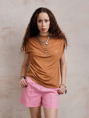 Emmie Women's Organic Cotton Short | Pink