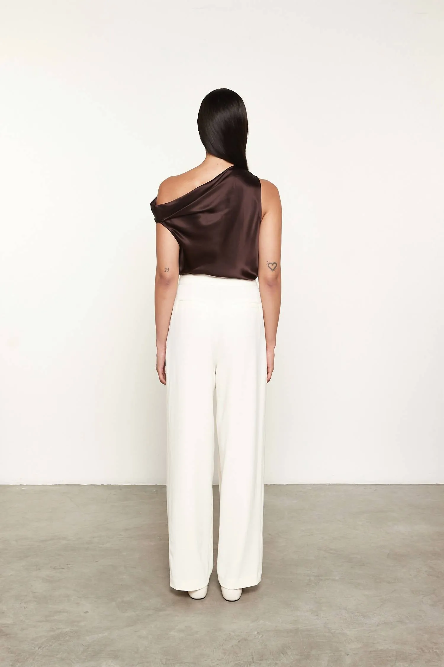 Enza Costa - SILK BIAS OFF-SHOULDER